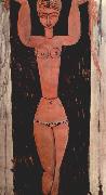 Amedeo Modigliani Stehende Karyatide Sweden oil painting artist